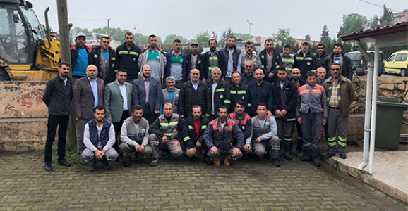 PÜSKÜLLÜ, TEMİZLİK PERSONELİ KAHVALTI DA BULUŞTU 