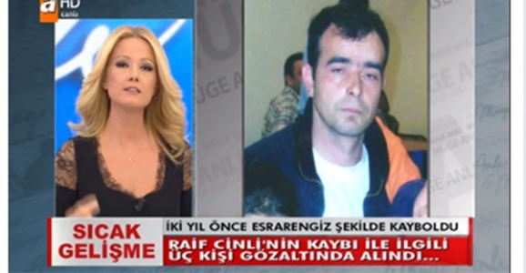 “RAİF CİNLİ DAVASI”NDA 3 GÖZALTI!