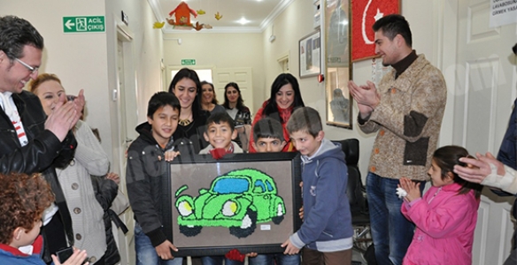 REHABİLİTASYON MERKEZİ ÖĞRENCİLERİNE ÖZEL BİR GÜN YAŞATTILAR