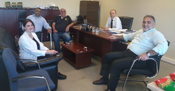 Sakal Saka Su ve Oba Makarnayı Ziyaret Etti