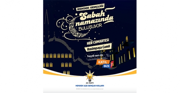 SAKARYA GENÇLİĞİ SABAH NAMAZINDA BULUŞUYOR