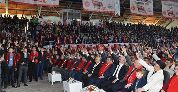 SAKARYA’DA MHP’YE 2500 KATILIM OLDU