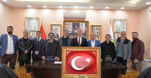 Sanayicilerden Babaoğlu’na Hayırlı Olsun Ziyareti