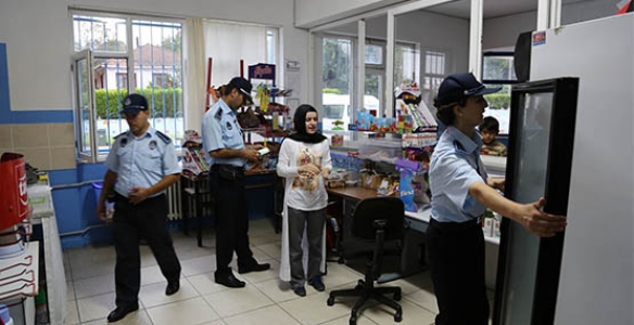 SAPANCA BELEDİYESİ OKUL KANTİNLERİNİ DENETLEDİ