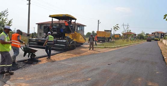 Sarıdede Asfaltlanıyor