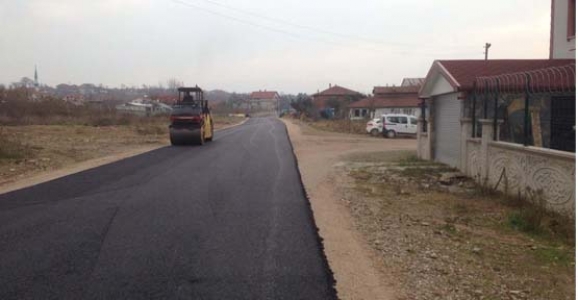 SARIDEDE MAHALLESİ ASFALTLANIYOR