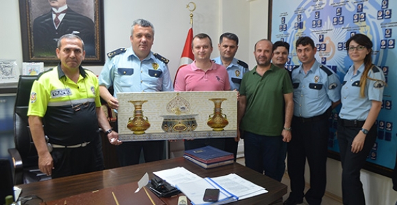 SAVCI GÜVEN’DEN VEDA ZİYARETİ