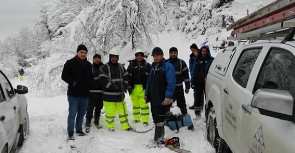 Sedaş Ekiplerine Muhtardan Teşekkür
