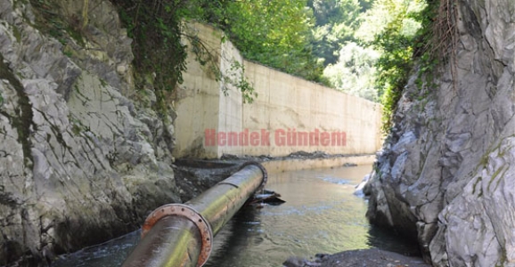 SELE KARŞI İSTİNAT DUVARI