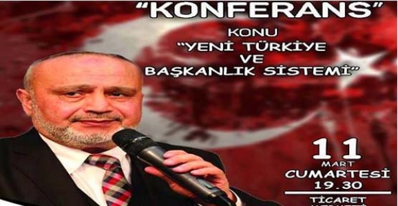 ŞEVKİ YILMAZ BAŞKANLIK SİSTEMİNİ ANLATACAK