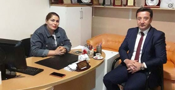 SGK MÜDÜRÜNDEN SAKATLAR DERNEĞİNE ZİYARET