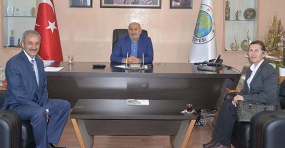 SGK’DAN BAŞKAN PÜSKÜLLÜ’YE ZİYARET