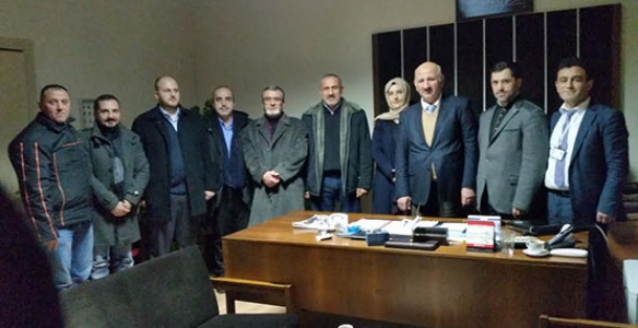 SOFU' DAN BAŞHEKIME “HAYIRLI OLSUN” ZIYARETI