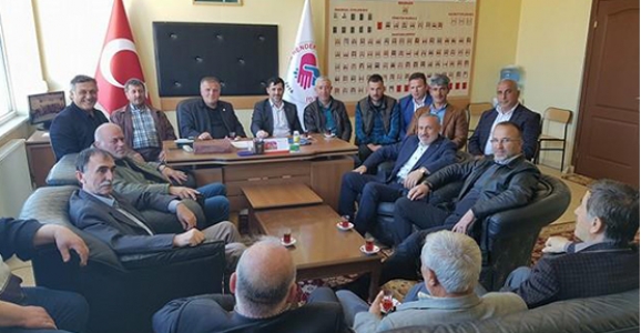 SOFU MUHTARLAR DERNEĞİNİ ZİYARET ETTİ