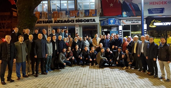 Sofu ve Ak Parti Hendek İlçe Teşkilatı Ankara’da