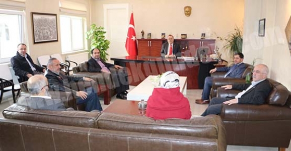 SOFU VE EKİBİ MUSTAFA AYHAN’I ZİYARET ETTİ