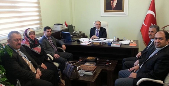 SOFU VE EKİBİ ZİYARETLERİ SÜRDÜRÜYOR 