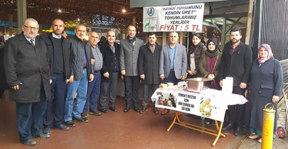 Sofu ve İsmailoğlu Pazar Esnafını Ziyaret Etti