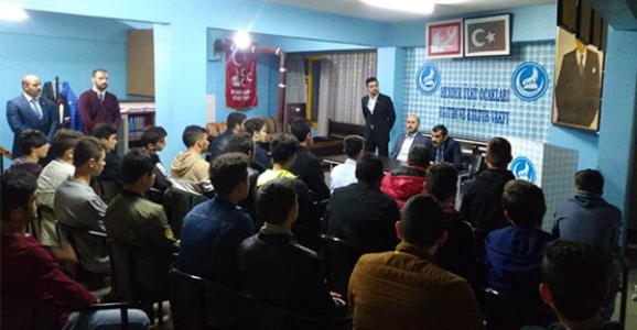 Sofuoğlu Hendek Ülkü Ocaklarını Ziyaret Etti