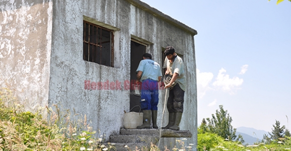 SU DEPOLARI TEMİZLENİYOR