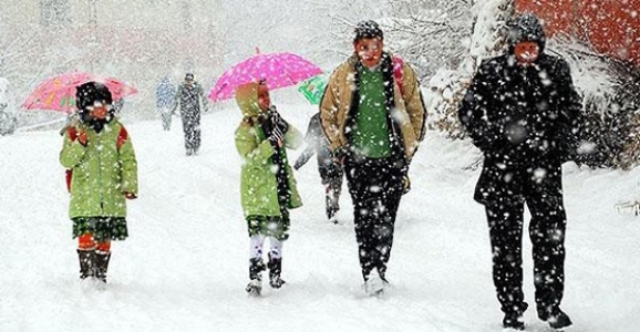 EĞİTİME KAR TATİLİ