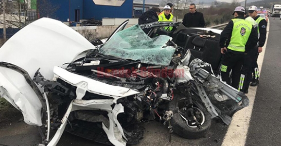 Tem'de Kaza 1 Ölü, 1 Yaralı