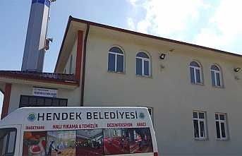 Hendek’te Camiler Temizleniyor