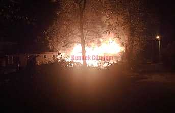 Alevler Geceyi Aydınlattı