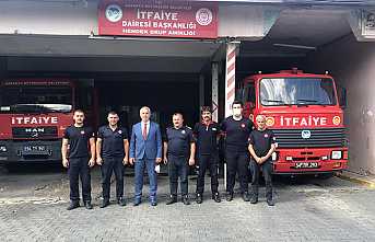 Babaoğlu İtfaiye Hendek Ekibini Ziyaret Etti