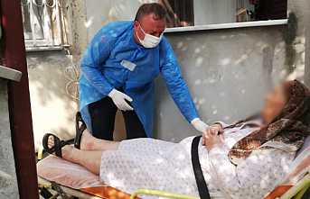 Yalnız Kadın Hastaneye Sevk Edildi