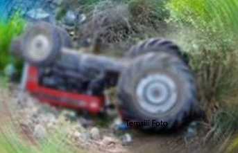 Traktörden Düştü Hayatını Kaybetti