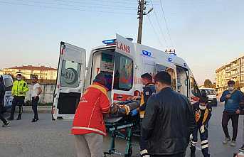 Yine Aynı Yer Yine Kaza İki Yaralı