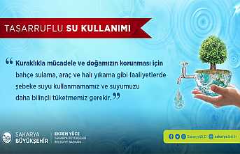 Kuraklıkla Mücadele İçin Tasarruf Önemli