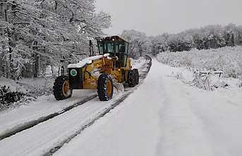 Babaoğlu’ndan Yoğun Kar Mesaisi