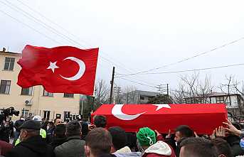 Sakarya Şehidini Son Yolculuğuna Uğurladı
