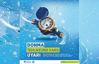 SASKİ’den su sayaçları için don uyarısı