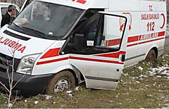 Kazaya Giderken Çamura Saplandı