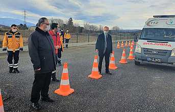 Ambulans Şoförlerine ASTE eğitimi