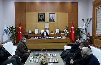 Yüce Hendek'li Muhtarları Ağırladı