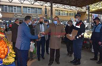 Kaymakam Pazaryerinde Denetime katıldı