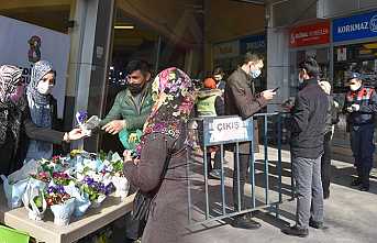 Pazaryerinde Denetim ve Çiçek Dağıtımı