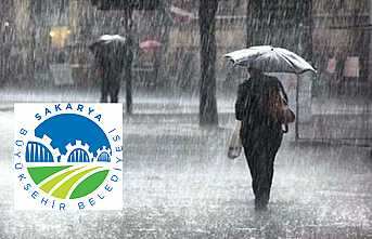 Büyükşehir’den Kuvvetli Yağış Uyarısı