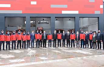 Yüce Hendek İtfaiye Hizmet Binasını Ziyaret Etti