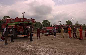 Kurtköy Orman Deposunda Yangın Tatbikatı Yapıldı