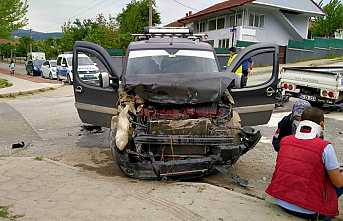 Trafik Kazası 1 Yaralı