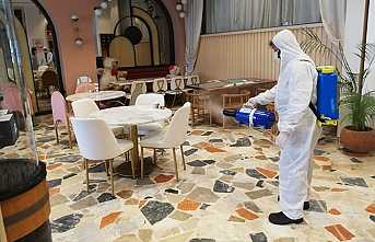 Hendek Esnafına Dezenfekte Desteği