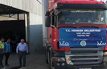 Afet Bölgesine Gıda ve Su Yardımı