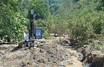 Ekiplerin sel sonrası yoğun mesaisi Sümbüllü ve Kırktepe’de devam ediyor