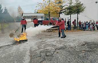 Karadere’de Afet Eğitimi verildi