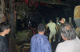 Kereste Atölyeleri Alevlere Teslim Oldu